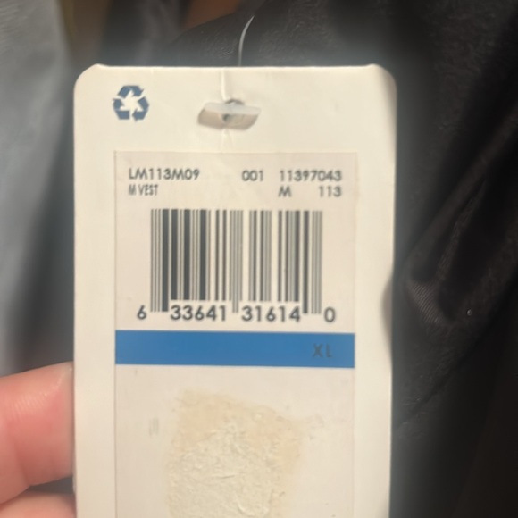 Fila Classic Men’s Zip Up Vest Puffer size XL - NWT - Picture 7 of 8